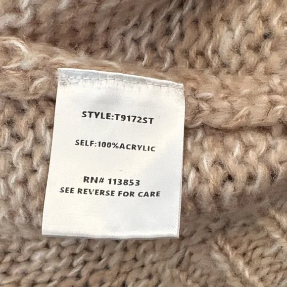 Cozy Tan SUGARLIPS Sweater - Picture 8 of 8